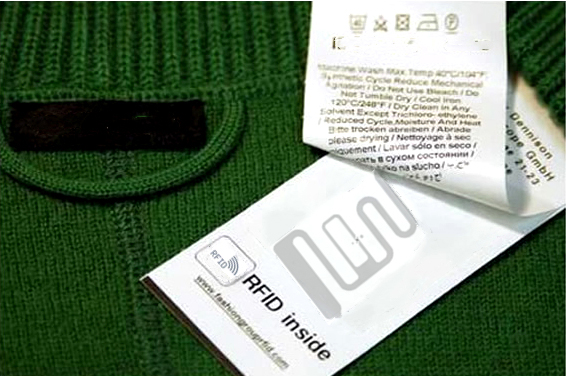 RFID Wash Care Label, Laundry RFID Tag